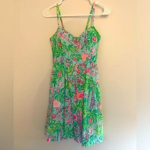 Lilly Pulitzer 00 Pink Jungle Sundress